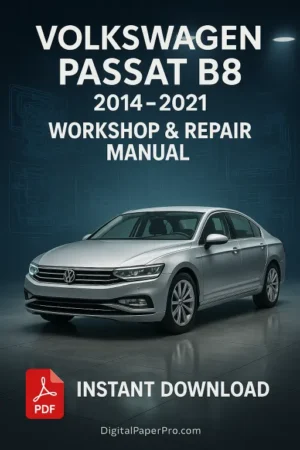 Volkswagen Passat B8 Workshop Manual (2014-2021)