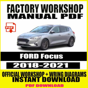 Workshop Manual Ford Focus (2018 2021)