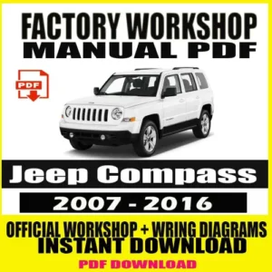 Workshop Manual for Jeep Compass (2007-2016)