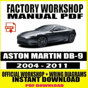 Aston Martin DB9 Workshop Manual (2004–2011)