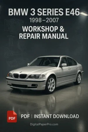 BMW 3 Series E46 Workshop Manual (1998-2007)