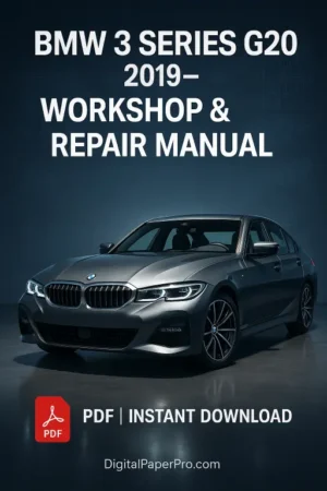 BMW 3 Series G20 Workshop Manual (2019)