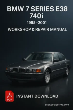 BMW 7 Series E38 740i Workshop Manual (1995-2001)