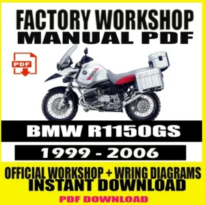 BMW R1150GS Workshop Manual (1999-2006)