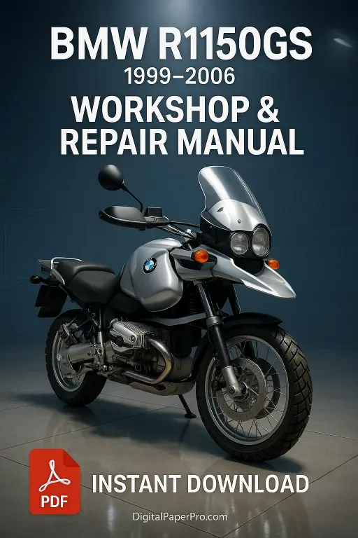 BMW R1150GS Workshop Manual (1999–2006) | Official BMW Factory Service Guide