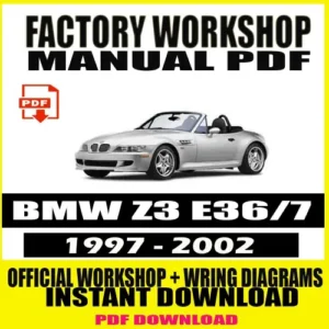 BMW Z3 E36/7 Workshop Manual (1997-2002)