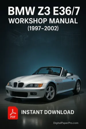 BMW Z3 E36/7 Workshop Manual (1997-2002)