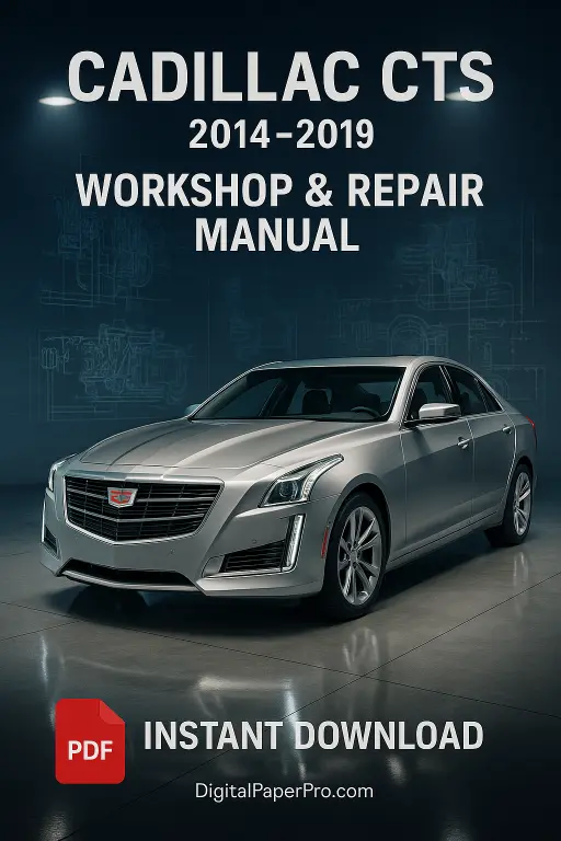 Cadillac CTS Workshop Manual (2014–2019) | Factory Service PDF