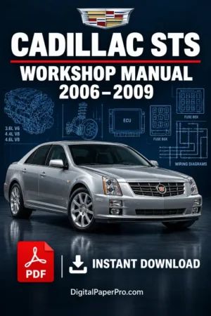 Cadillac STS Workshop Manual 2006-2009 PDF