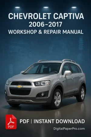 Chevrolet Captiva Workshop Manual (2006-2017)