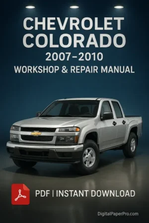 Chevrolet Colorado Workshop Manual (2007-2010)