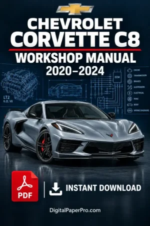 Chevrolet Corvette C8 Workshop Manual 2020-2024