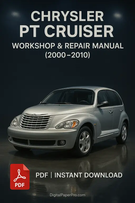 CHRYSLER PT CRUISER Workshop Manual (2000–2010) – Official PDF Repair Guide