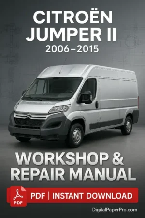 Citroen Jumper II Workshop Manual (2006-2015)