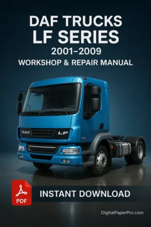 DAF Trucks LF Series Workshop Manual (2001–2009)