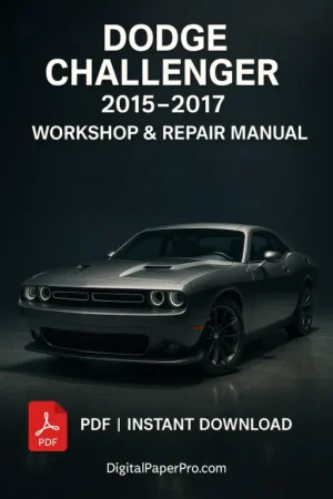 Dodge Challenger Workshop Manual (2015-2017)