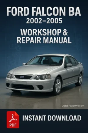 Ford Falcon BA Workshop Manual (2002–2005) | Official Factory Service Guide