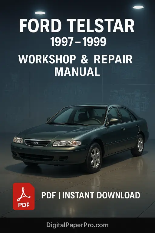 Ford Telstar Workshop Manual 1997–1999 | Official Service & Repair PDF