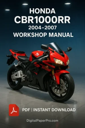 Honda CBR1000RR Workshop Manual (2004–2007)