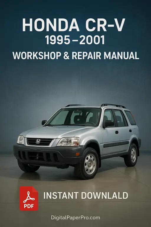 Honda CR-V Workshop Manual (1995–2001) | Official PDF Download