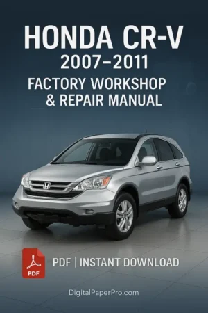 HONDA CR-V Workshop Manual (2007-2011)