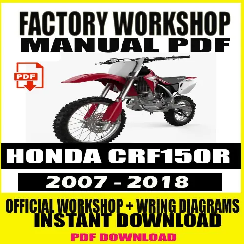 Honda CRF150R Workshop Manual (2007-2018) – Complete Repair Guide