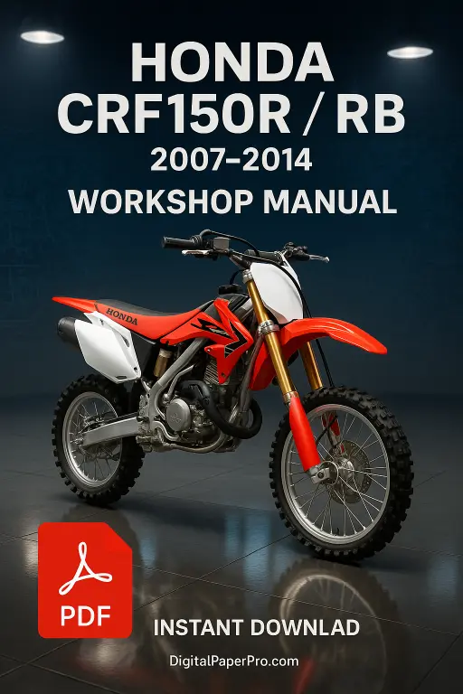 Honda CRF150R/RB Workshop Manual 2007–2014 | Official PDF Download