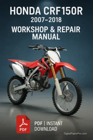 Honda CRF150R Workshop Manual (2007-2018)