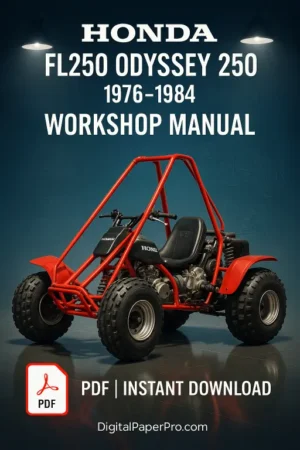 Honda FL250 Odyssey 250 ATV Workshop Manual (1976–1984)