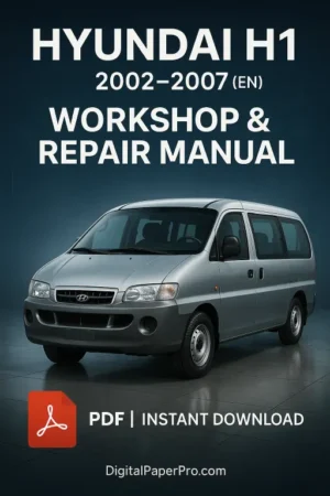 Hyundai H1 Workshop Manual (2002-2007) (EN)