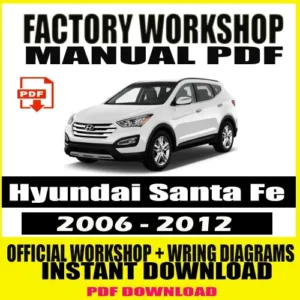 Hyundai Santa Fe Workshop Manual (2006-2012)