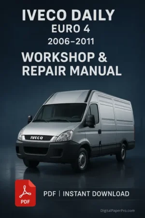 IVECO DAILY EURO 4 Workshop Manual (2006-2011)