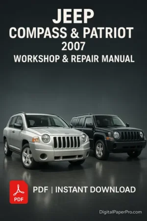 Jeep Compass and Patriot Workshop Manual (2007)