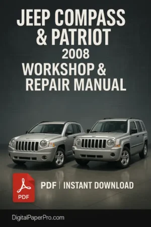 Jeep Compass and Patriot Workshop Manual (2008)