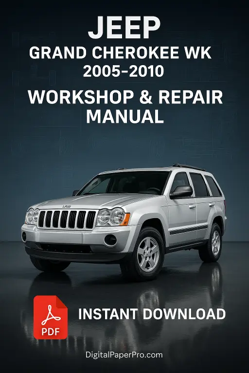 JEEP GRAND CHEROKEE WK Workshop Manual (2005–2010) | Official PDF