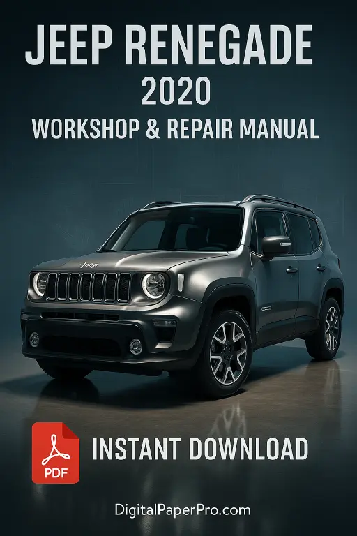 JEEP Renegade Workshop Manual (2020) PDF – Official Factory Service & Repair Guide