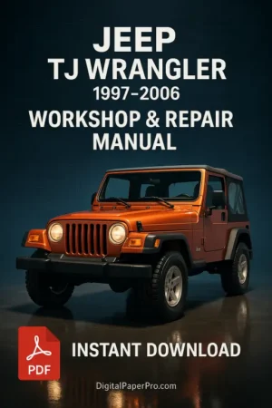 JEEP TJ WRANGLER Workshop Manual 1997–2006
