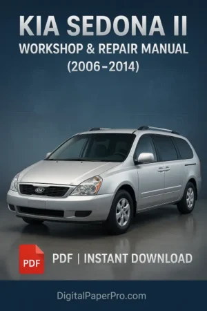 KIA SEDONA II Workshop Manual (2006-2014)