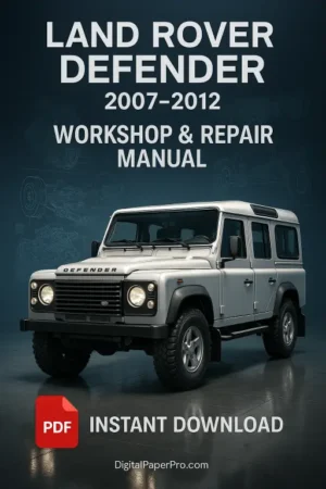 Land Rover Defender Workshop Manual (2007-2012)