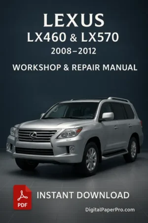 Lexus LX460 & LX570 Workshop Manual (2008-2012)