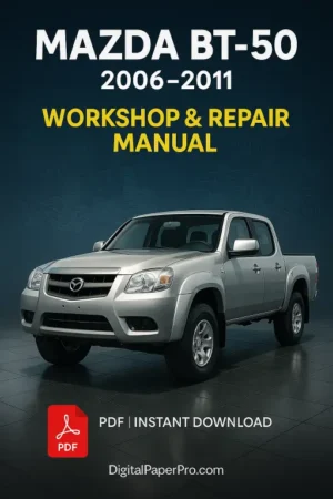 Mazda BT-50 Workshop Manual (2006–2011)