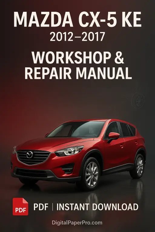 Mazda CX-5 KE Workshop Manual (2012–2017) | Official PDF Repair Guide