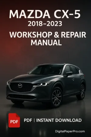 Mazda CX-5 Workshop Manual (2018–2023)