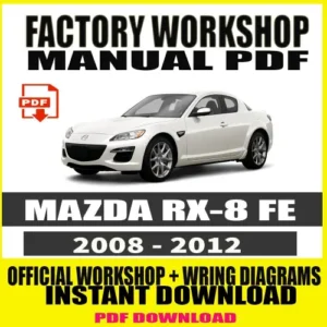 Mazda RX-8 Workshop Manual (2008-2012)