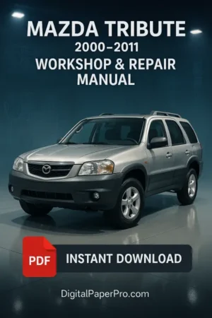 Mazda Tribute Workshop Manual (2000-2011)