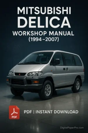 Mitsubishi Delica Workshop Manual (1994-2007)