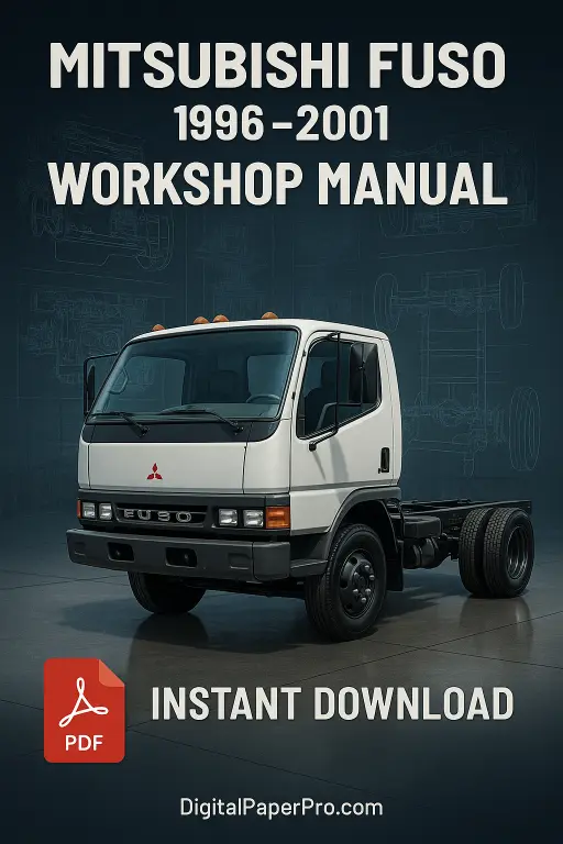 Mitsubishi Fuso Workshop Manual 1996–2001 PDF | FE, FG, FH, FK, FM Repair Guide