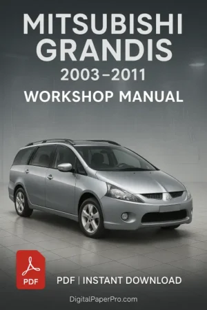 Mitsubishi Grandis Workshop Manual (2003-2011)