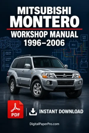 Mitsubishi Montero Workshop Manual 1996-2006 PDF
