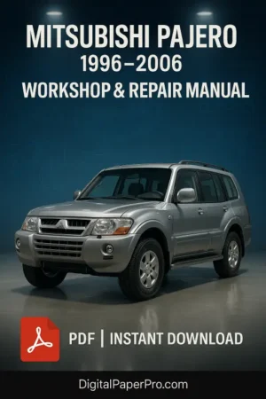 Mitsubishi Pajero Workshop Manual (1996-2006)
